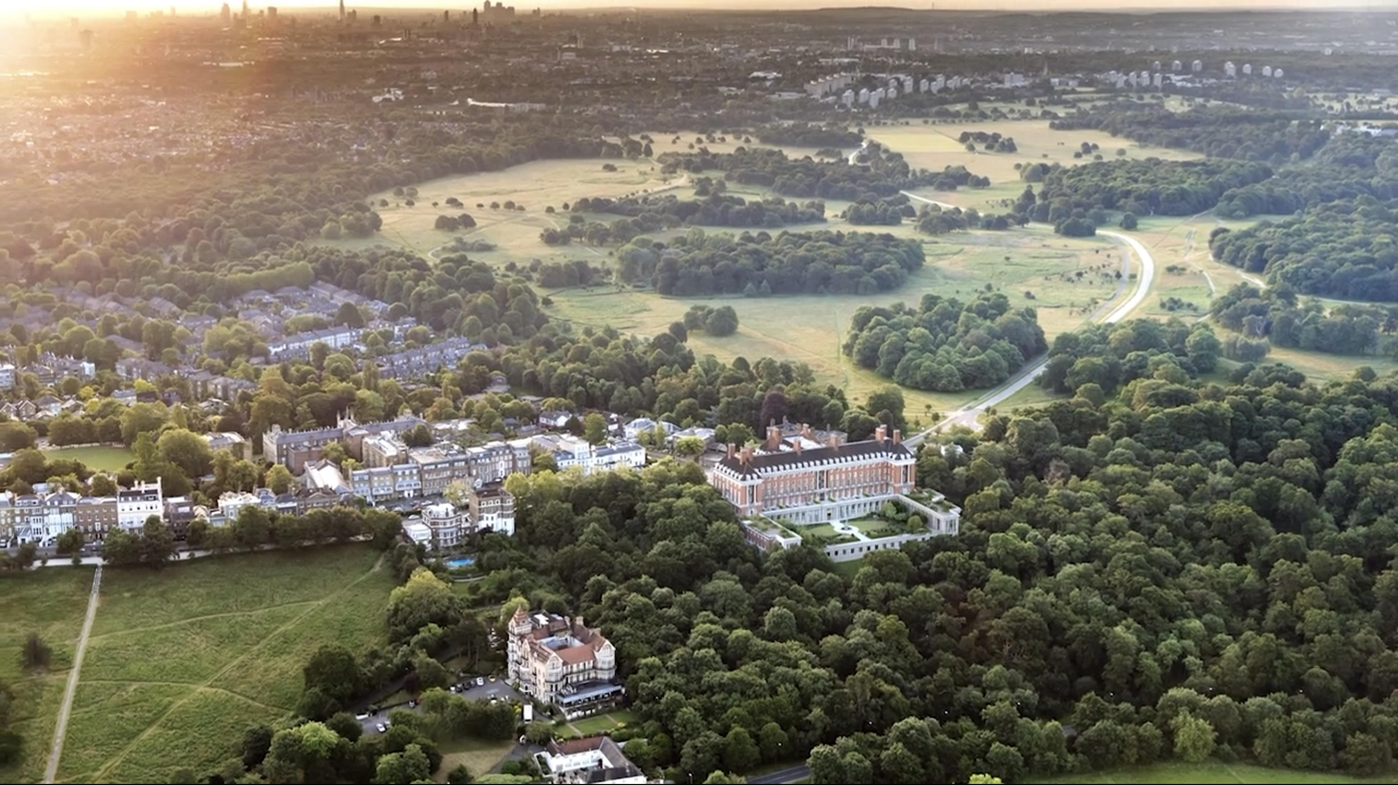 Aerial shot of PCW 21st century